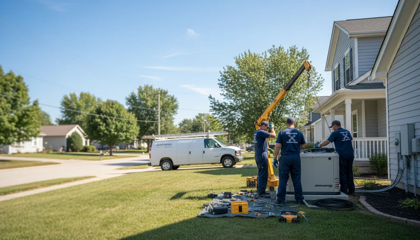 Generator Installation in Netawaka, KS near me